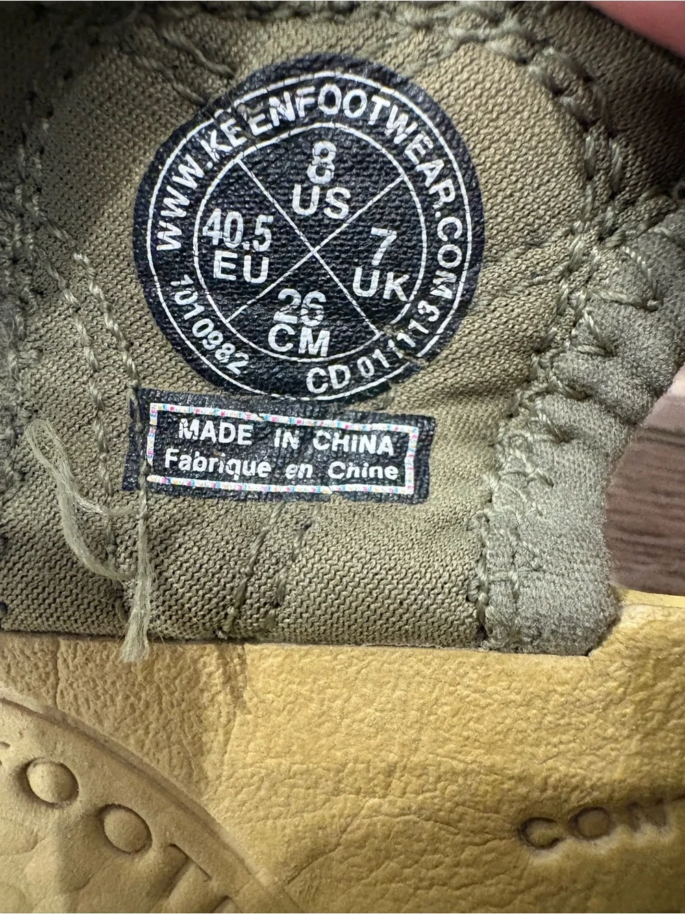 Keen size 8 men’s shoes